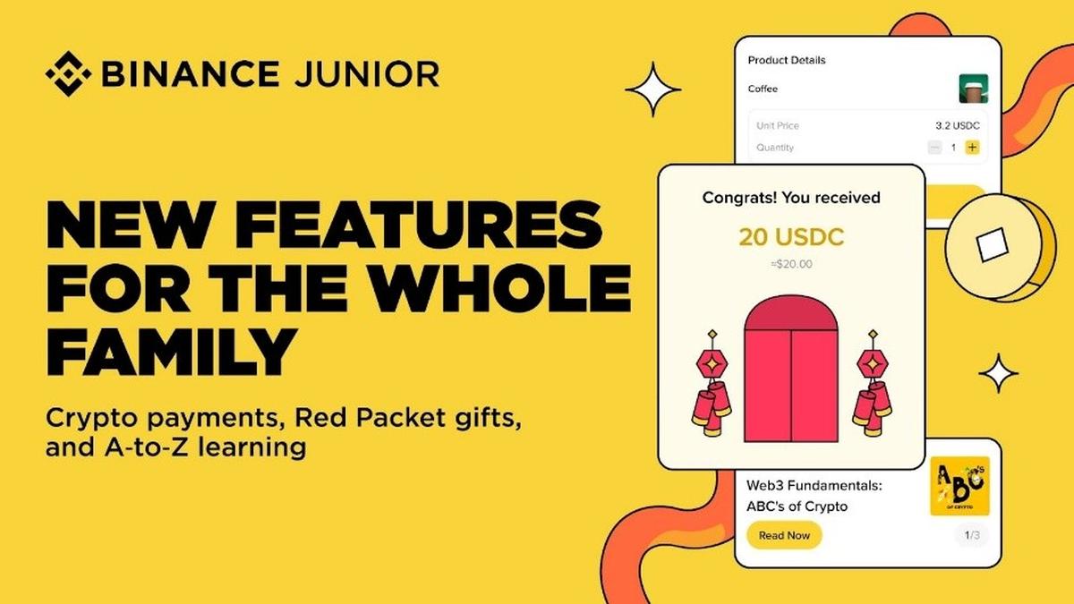 Binance Enhances ‘Binance Junior’ with New Features to Boost Family Crypto Savings and Learning